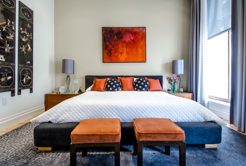 Custom bed and wardrobe